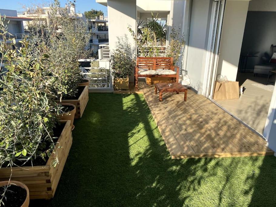 Spacious And Sunkissed 3Br & 2 Bathrooms Apartment Athens Luaran gambar