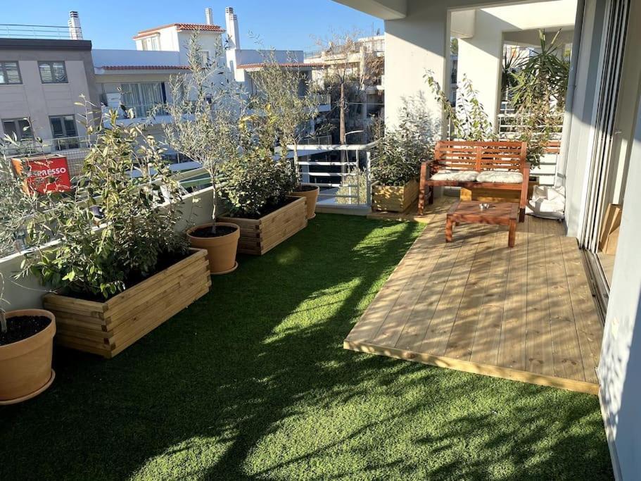 Spacious And Sunkissed 3Br & 2 Bathrooms Apartment Athens Luaran gambar