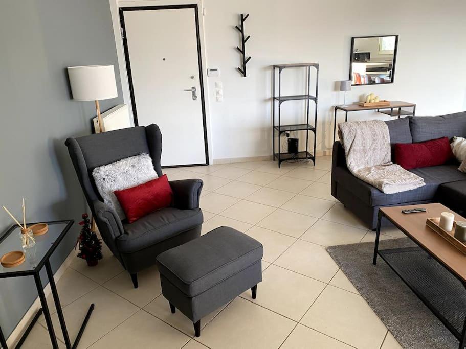 Spacious And Sunkissed 3Br & 2 Bathrooms Apartment Athens Luaran gambar